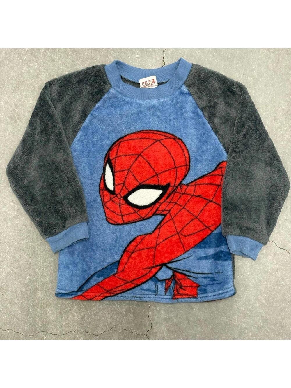 Marvel Spider Man Kids Pullover Crewneck Sweater
